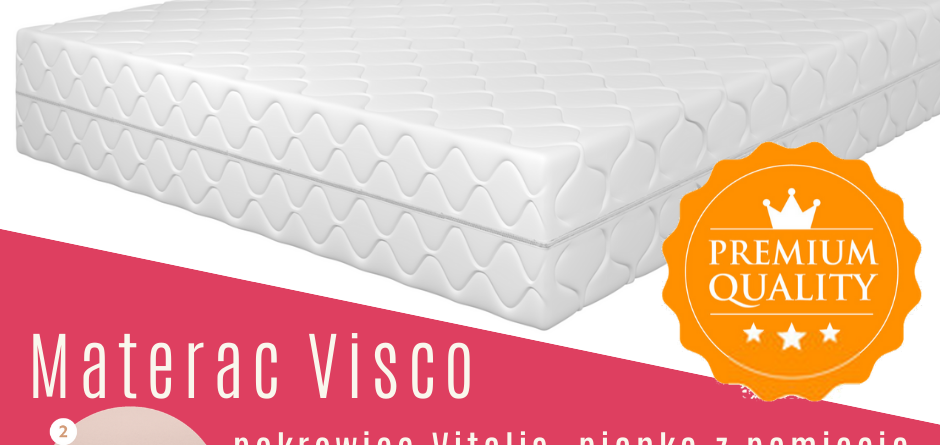 Materac termoelastyczny Jowisz 28cm